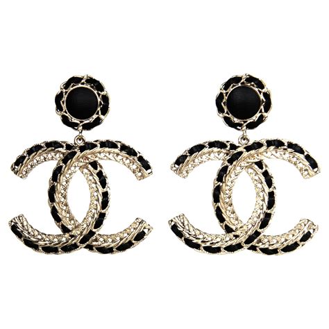 cheap big chanel earrings|Chanel earrings outlet.